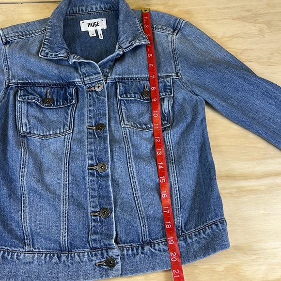 Paige Women's Denim Jean Jacket Size XS - Picture 4 of 13